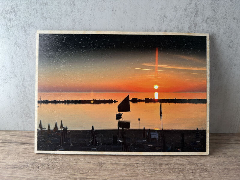 UV-Fotodruck auf Holz